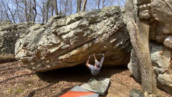 Old Style V4 at Rocktown